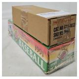 1990 & 91 Bowman Baseball Factory Sets