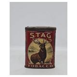 Early 20th Century Stag Tobacco Tin