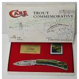 1993 Case XX Zippo Trout Commemorative Knife