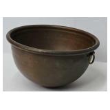 11"D Copper Mixing Bowl marked Gaillard Paris