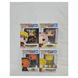 (4) Funko Pop "Naruto Shippuden" Figures (MIB)