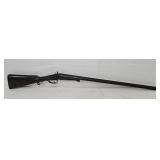 Gun -  Antique Dbl Barrel Dbl Hammer 12 Ga Shotgun