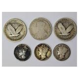 Asst Silver Coins