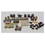 Lot Asst Die Cast Lead Putz Accessories