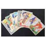 (9) 1950 & 1952 Bowman Football Cards