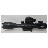 Pinty 4-16X50EG Red Dot Laser Rifle Scope