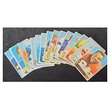 (15) 1954 Bowman Football Cards