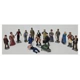 (16 Asst) Die Cast Putz Civilian Figures