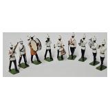 (9 Pc) Britains Die Cast Bahamas Police Band