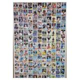 1981T Uncut Sheet of (132) Baseball Cards