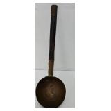 Antique 24"  Primitive Copper Ladle