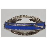 Sterling Silver Infantry Badge Bracelet
