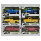 (6) Jada Toys Just Trucks Die Cast Models