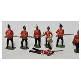 (7) Britains Die Cast Somersetshire Light Infantry
