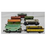 Train - (7) Pre-War Lionel O-Gauge Freight Cars