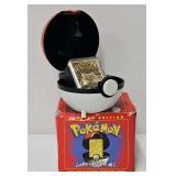 1999 Burger King 23KTGP Poliwhirl Pokeball (MIB)