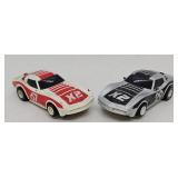 Set (2) Tyco 440 2X Corvette  HO Slot Cars