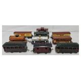(10) Pre-War Lionel O-Gauge Train Cars
