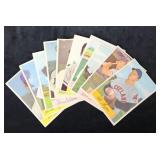 (10) 1954 Bowman Baseball Cards