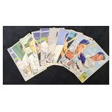 (10) 1952 Bowman Baseball Cards