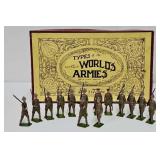 Pre-War 14 Pc  Britains Die Cast  #361 US Infantry