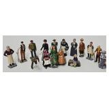 (16 Asst) Die Cast Putz Civilian Figures