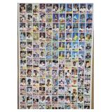 1981T Uncut Sheet of (132) Baseball Cards