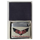 G M & O Railroad Advertising Cigarette Lighter