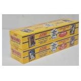 (2) 1990 Scorer Baseball Card Factory Sets