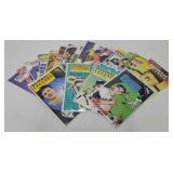 (38) Baseball Legends Comic Books