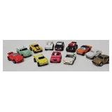 (12) c1980's Asst Micro Machine Cars