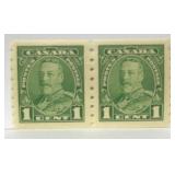Stamp - Canada #228, 229 & 230 MNH Coil Pairs