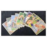(10) 1952 Bowman Baseball Cards