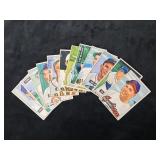 (12) 1951 Bowman Baseball Cards
