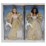 (2)1999 Mattel Angelic Inspirations "Barbie" Dolls