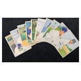 (10) 1950 Bowman Baseball Cards