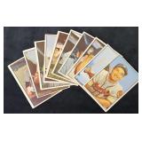 (10) 1953 Bowman Color Baseball Cards