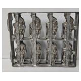 Antique 8 Cavity Easter Bunny Chocolate Mold