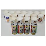 (21 Asst) Sport Figure Cups and Cans