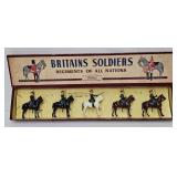 (5 Pc) Britains Die Cast #2028 Reds Army Cavalry