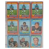 (126) 1971 Topps Football Cards