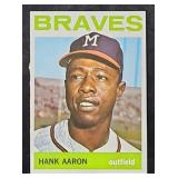 1964T #300 Hank Aaron Baseball Card