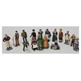 (16 Asst) Die Cast Putz Civilian Figures