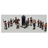 (15) Asst Die Cast Toy Soldiers & Guard Shack