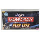 Monopoly StarTrek Continuum Edition Board Game
