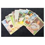 (10) 1954 Bowman Baseball Cards