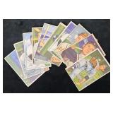 (10) 1952 Bowman Baseball Cards