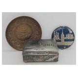 (3) 1933-34 Century of Progress Souvenirs