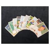 (10) 1950 Bowman Baseball Cards