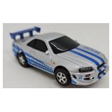 Playing Mantis Nissan Skyline GT-R R34 HO Slot Car
